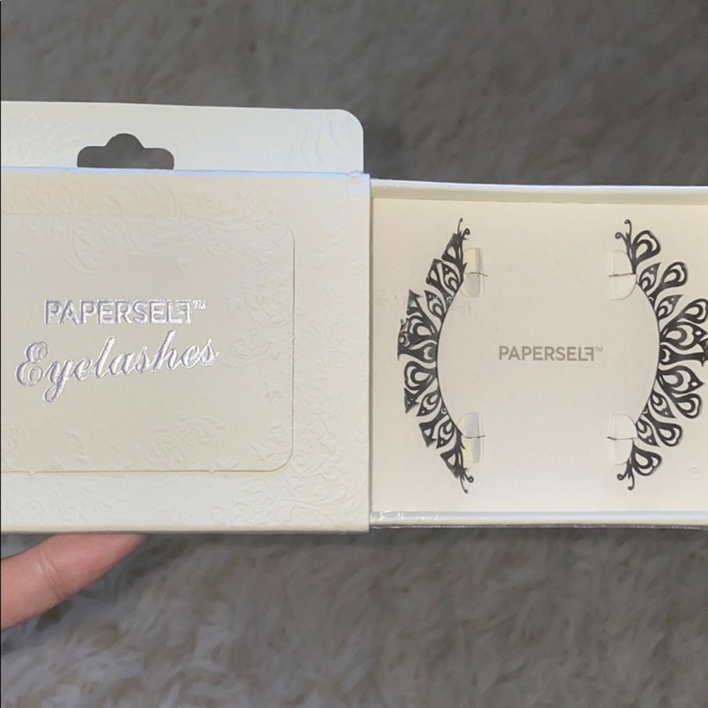 Paperself 3D peacock lashes new sealed